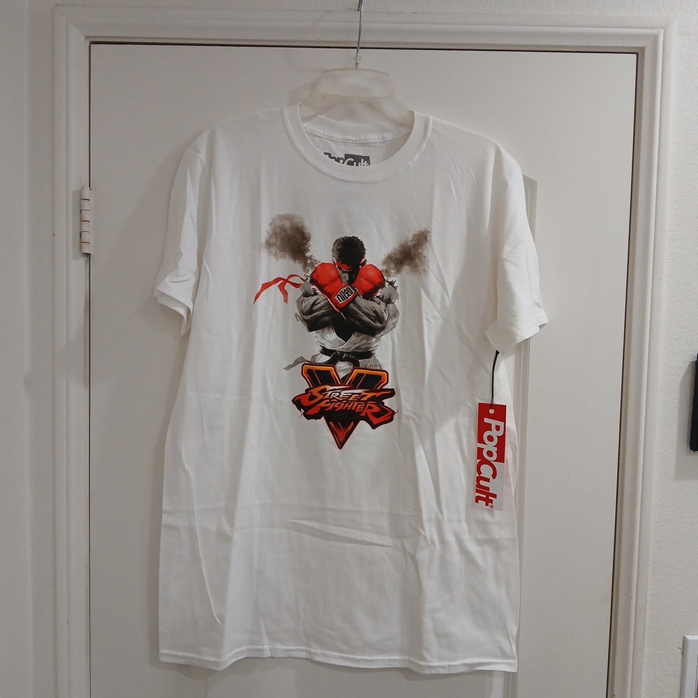 Street Fighter V White T-Shirt